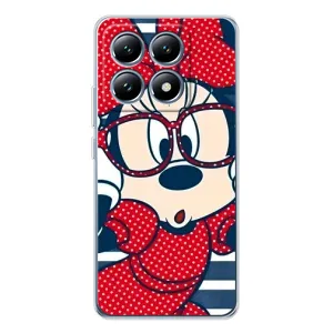 Эксклюзивный чехол для Xiaomi 14T Pro (AlphaPrint - Мультяшные) (Маус в очках)
