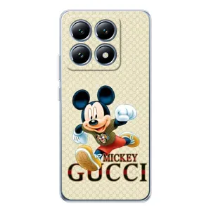 Чехол Disney Mouse Xiaomi 14T Pro (PREMIUMPrint) (Mikki Gucci)