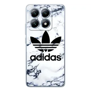 Чехлы Адидас для Xiaomi 14T (AlphaPrint) (Адидас на мраморе)