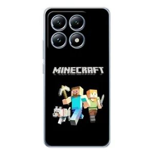 Чохол Майнкрафт на Xiaomi 14T (AlphaPrint) Minecraft (герої Minecraft)