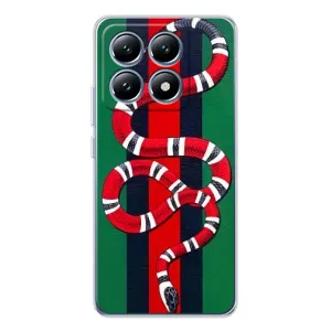 Чехлы ГУЧЧИ для Сяомі 14Т (AlphaPrint) (Gucci змия)