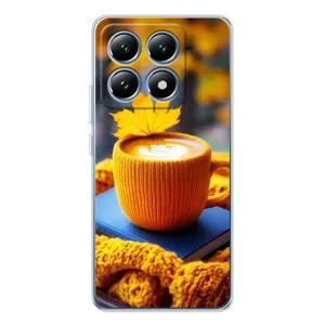 Чехол с принтом «Кофе на желтом пледе» для Xiaomi 14T