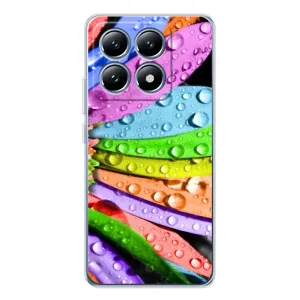 Чехлы (ART) Цветы на Xiaomi 14T (VPrint) (Семицветик)
