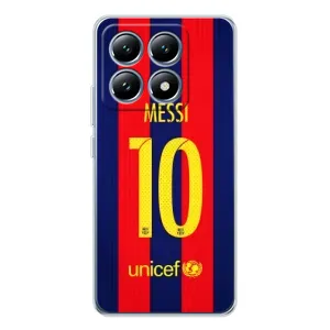Чехлы Месси для Xiaomi 15 Pro (AlphaPrint) (Messi Barca 10)