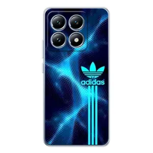 Чехлы Адидас для Xiaomi 15 Pro (AlphaPrint) (Синий Адидас)