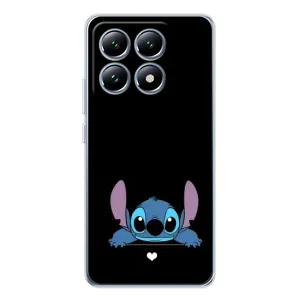 Чехол с принтом Стич на Xiaomi 15 Pro (Стич на черном)