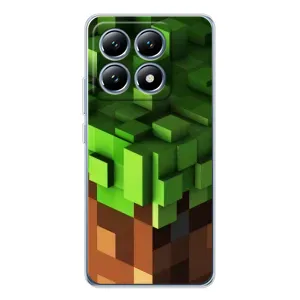 Чохол Майнкрафт на Xiaomi 15 Pro (AlphaPrint) Minecraft (текстура Майнкрафт)
