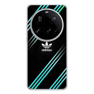 Чехлы Адидас для Xiaomi 15 Ultra (AlphaPrint) (Адидас с полосами)