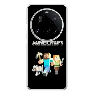 Чохол Майнкрафт на Xiaomi 15 Ultra (AlphaPrint) Minecraft (герої Minecraft)