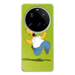 Чехол с Симпсонами для Xiaomi 15 Ultra (VPrint) (Гомер Симпсон)