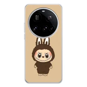 Чохол з Лабубу на Xiaomi 15 Ultra (Bored Ape в червоному)