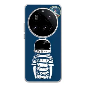 Чехол NASA для Xiaomi 15 Ultra (AlphaPrint) (Мальчик в шлеме)