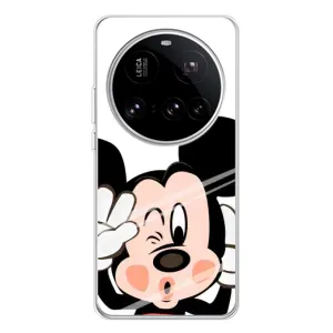 Эксклюзивный чехол для Xiaomi 15 Ultra (AlphaPrint - Мультяшные) (Маус Микки)