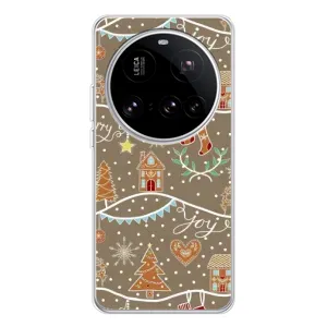 Новорічні, Святкові Чохли для Xiaomi 15 Ultra - 2024 год (Новорічні пряники)
