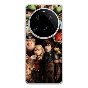 Чехол как приручить дракона на Xiaomi 15 Ultra (Персонажи дракона)