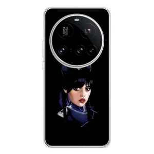 Чехлы Венсдей на Xiaomi 15 Ultra Уэнсдей (AlphaPrint) (серьезная Уэнздей)