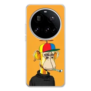 Чехлы с Обезьянами NFT для Xiaomi 15 Ultra (AlphaPrint) (Скучающая Обезьяна NFT)