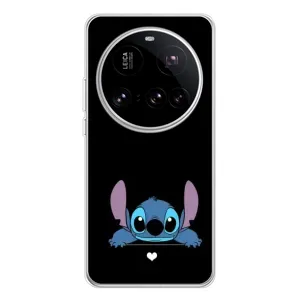 Чехол с принтом Стич на Xiaomi 15 Ultra (Стич на черном)