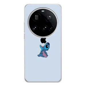 Чехол с принтом Стич на Xiaomi 15 Ultra (Stitch apple)