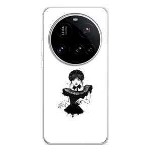 Чехлы Венсдей на Xiaomi 15 Ultra Уэнсдей (AlphaPrint) (танец Уэнздей)