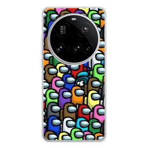 Чохли Амонг Ас для Xiaomi 15 Ultra (AlphaPrint) (Убитий)