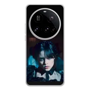 Чехлы Венсдей на Xiaomi 15 Ultra Уэнсдей (AlphaPrint) (взгляд Уэнздей)