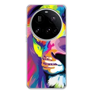 Чохол з картинкою ЛЕВ для Xiaomi 15 Ultra (VPrint) (Яскравий Лев)