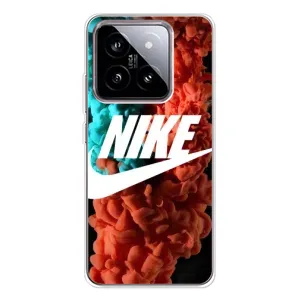 Чехол для Xiaomi 15 - с принтом Найк (AlphaPrint) (Дымчатый найк)