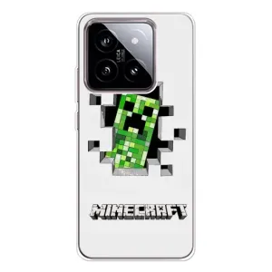 Чохол Майнкрафт на Xiaomi 15 (AlphaPrint) Minecraft (кріпер Майнкрафт)