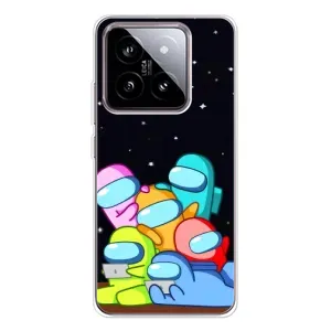 Чохли Амонг Ас для Xiaomi 15 (AlphaPrint) (Скіни в космосі)