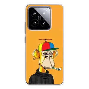 Чехлы с Обезьянами NFT для Xiaomi 15 (AlphaPrint) (Скучающая Обезьяна NFT)