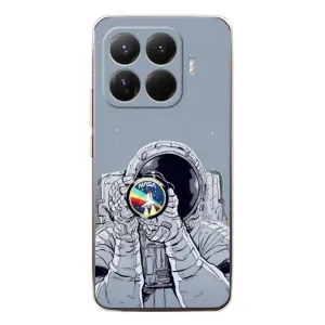 Чехол NASA для Xiaomi 15T Pro (AlphaPrint) (Космонавт фото)