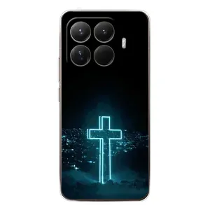 Християнські Чохли для Xiaomi 15T Pro (AlphaPrint) (Хрест і місто)