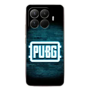 Чехол PUBG для Сяоми 15Т Про (AlphaPrint) (Лого PUBG)