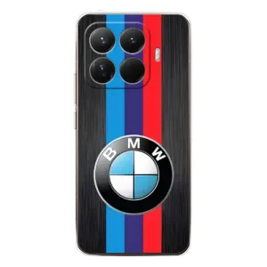 Чехол для Сяоми 15Т Про - с принтом БМВ (AlphaPrint) (Лого BMW)