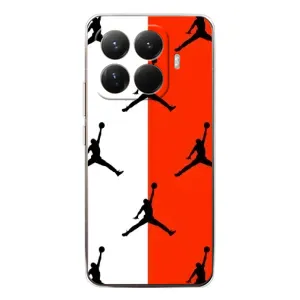 Чехлы для Xiaomi 15T Pro - с картинкой JORDAN (AlphaPrint) (Лого Джордан)