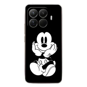 Эксклюзивный чехол для Xiaomi 15T Pro (AlphaPrint - Мультяшные) (Микки на черном)
