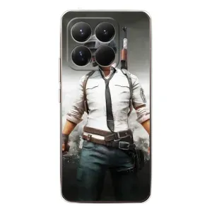 Чехол PUBG для Сяоми 15Т Про (AlphaPrint) (Пабг мен)