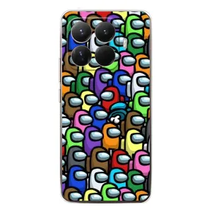Чохли Амонг Ас для Xiaomi 15T Pro (AlphaPrint) (Убитий)
