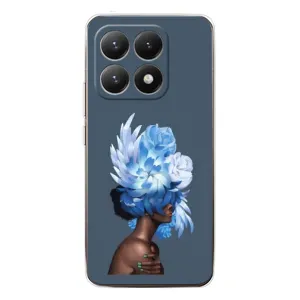 Чехлы (ART) Цветы на Xiaomi 15T (VPrint) (Цветы на голове)
