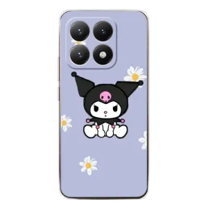 Чохол з кроликом Куромі на Xiaomi 15T (Куромі в квітах)