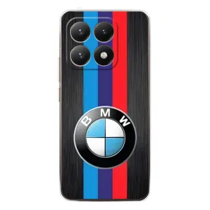 Чехол для Сяоми 15Т - с принтом БМВ (AlphaPrint) (Лого BMW)