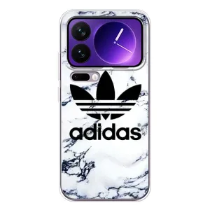 Чехлы Адидас для Xiaomi 17 Pro Max (AlphaPrint) (Адидас на мраморе)