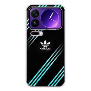 Чехлы Адидас для Xiaomi 17 Pro Max (AlphaPrint) (Адидас с полосами)
