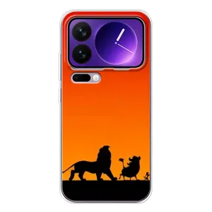 Чохол Король лев на Xiaomi 17 Про Макс (Акуна Матата закат)
