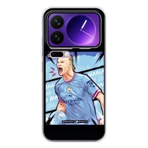 Чохли з футболістом Ерлінг Холанд для Xiaomi 17 Pro Max (AlphaPrint) (гол Ерлінг Холанд)