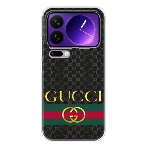 Чехлы ГУЧЧИ для Шяоми 17 Про Макс (AlphaPrint) (Gucci оригинал)
