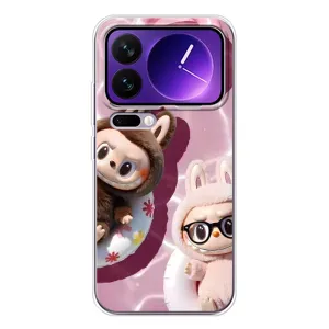 Чохол з Лабубу на Xiaomi 17 Pro Max (Іграшка Лабубу)