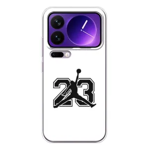 Чехлы для Xiaomi 17 Pro Max - с картинкой JORDAN (AlphaPrint) (Jordan 23)