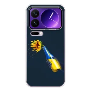 Чехол для Патриота Украины Xiaomi 17 Pro Max - (AlphaPrint) (Коктейль молотова)